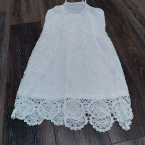Charlotte Russe dress,size Medium,white